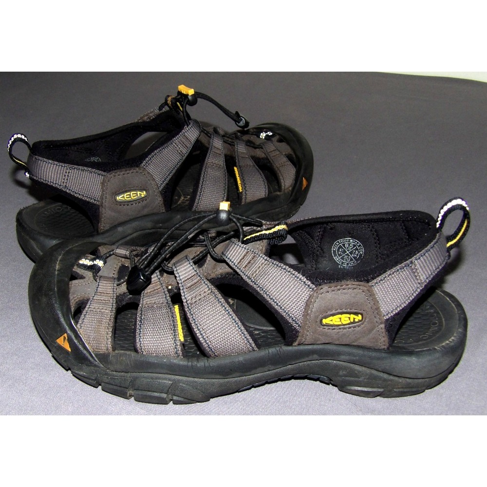 KEEN Newport Waterproof Gray Water Shoes Hiking Sandals Men's US 8.5